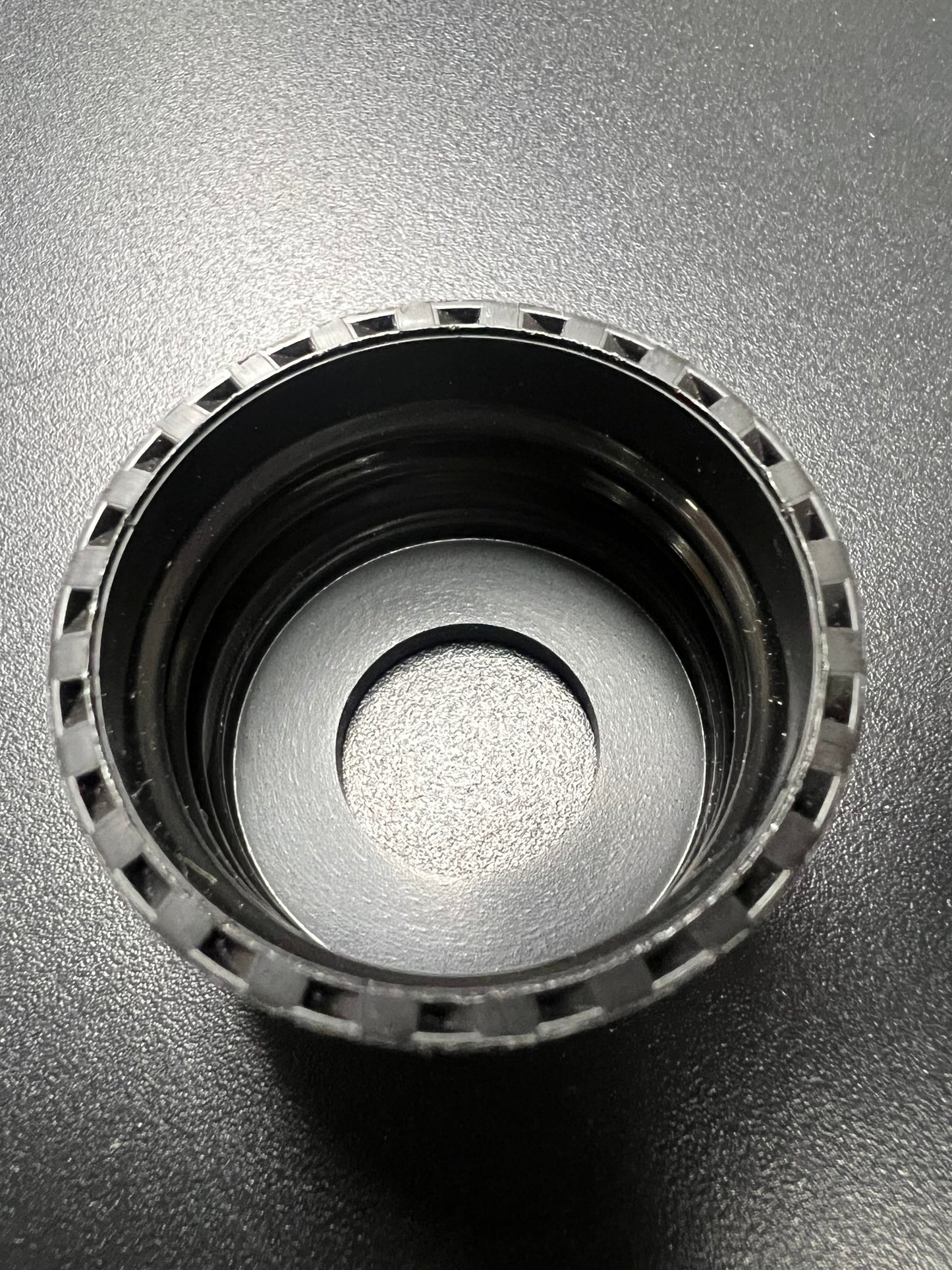 Etcher Bottle Cap (Black, with holes)