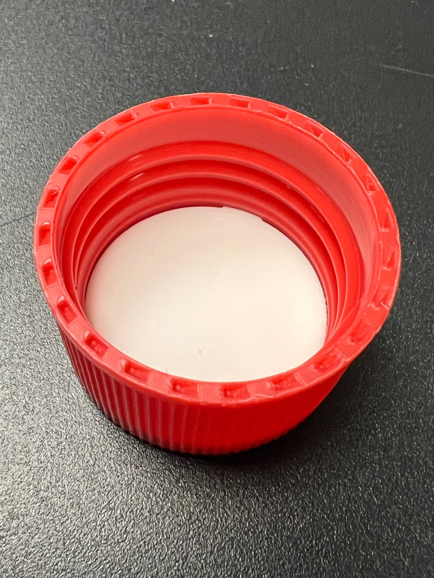 Storage Bottle Cap with Teflon® Insert (Red)